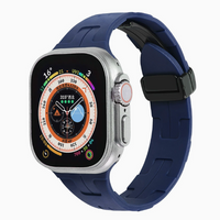 Magnetic Buckle Silicone Band for Apple Watch