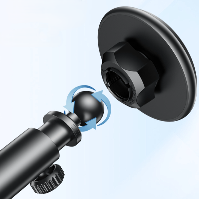 Yesido C269 360 Rotating Magnetic Car Phone Holder - Suction Cup