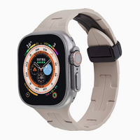 Magnetic Buckle Silicone Band for Apple Watch