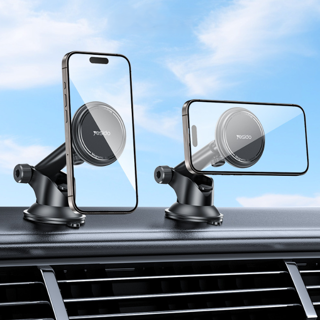 Yesido C269 360 Rotating Magnetic Car Phone Holder - Suction Cup