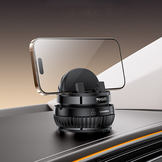 Yesido C272 360 Rotating Car Phone Holder - Suction Cup