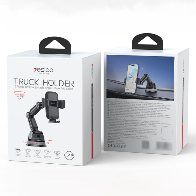 Yesido C275 360 Rotating Truck Car Phone Holder - Suction Cup