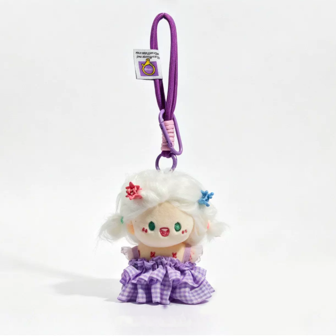 Plush Pendant - Tiered Skirt Girl