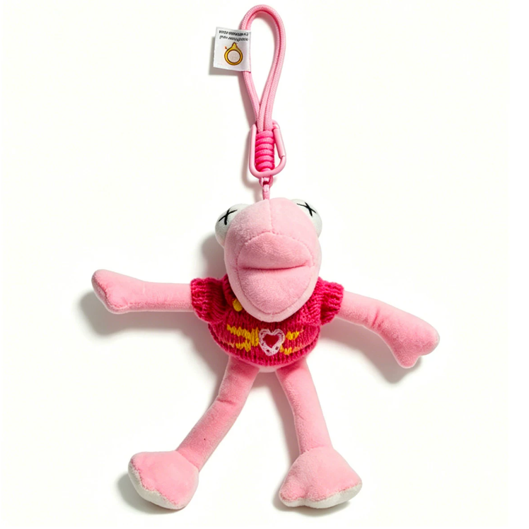 Plush Pendant - Frog