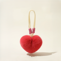Plush Pendant - Heart Shape