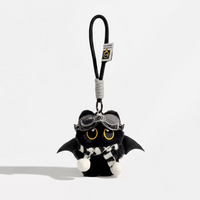 Plush Pendant - Black Cat