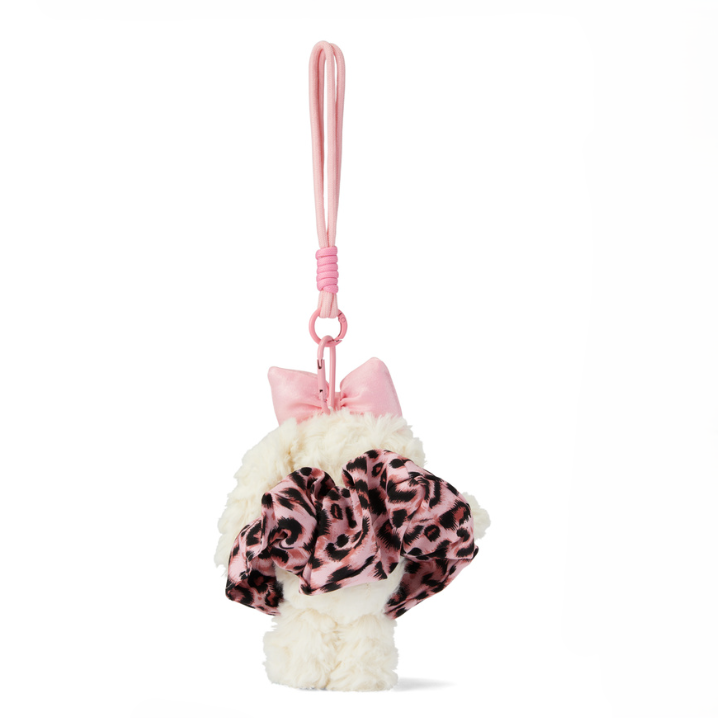 Plush Pendant - Leopard Dress Bunny