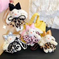 Plush Pendant - Leopard Dress Bunny