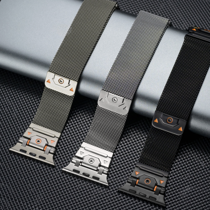 Milanese Mesh Stainless Steel Band for Apple Watch