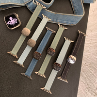 Magnetic Star Buckle Denim Band for Apple Watch
