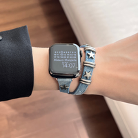 Denim Star Double Tour Band for Apple Watch