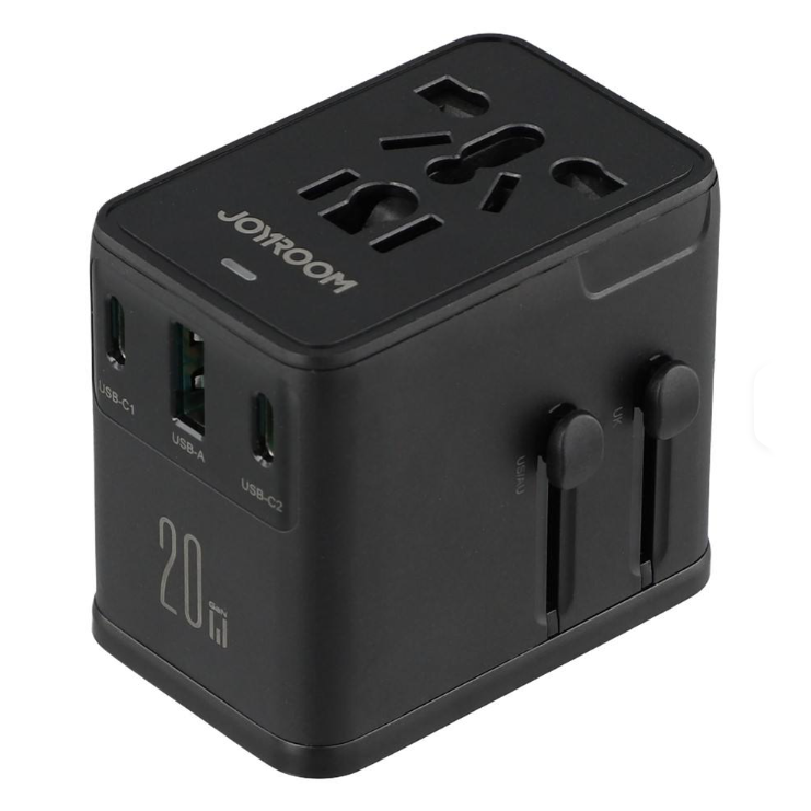 Joyroom JR-TCW01 20W 3-Port Universal Adapter