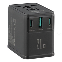 Joyroom JR-TCW01 20W 3-Port Universal Adapter