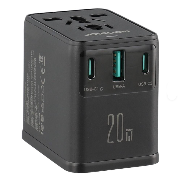 Joyroom JR-TCW01 20W 3-Port Universal Adapter