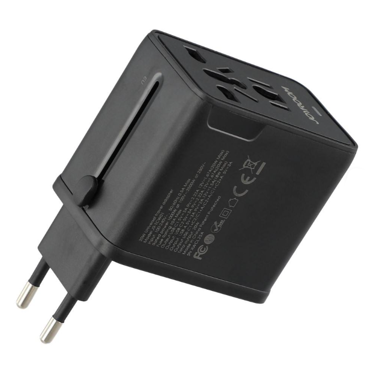 Joyroom JR-TCW01 20W 3-Port Universal Adapter