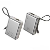 Wekome AXL219-C 65W Fast Charging Power Bank with Built in Type-C Cable 20000mAh