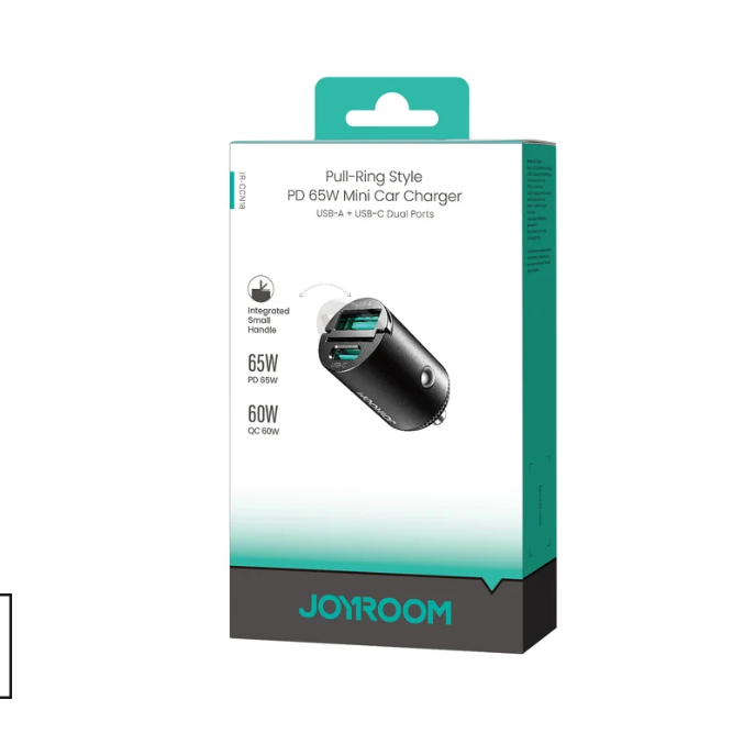 Joyroom JR-CCN18 65W A+C Pull-Ring Style Mini Car Charger
