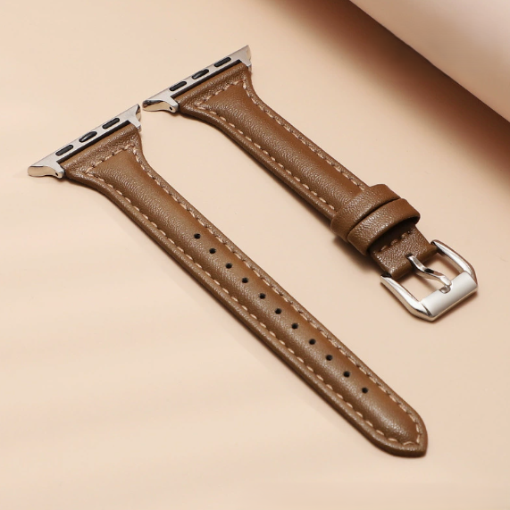 PG-Small Waist Genuine Leather Band for Apple Watch
