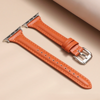PG-Small Waist Genuine Leather Band for Apple Watch