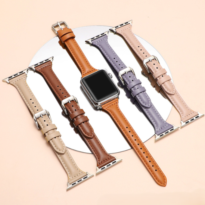 PG-Small Waist Genuine Leather Band for Apple Watch