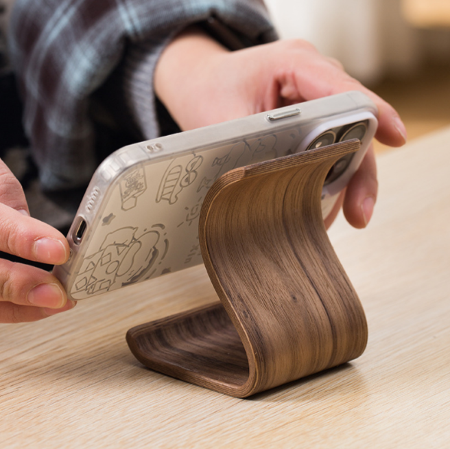 Wooden Phone Holder