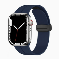 Silicone Magnetic Folding Band for Apple Watch