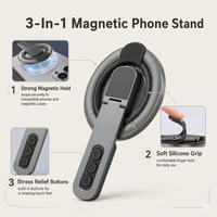 Double-Sided Magnetic Phone Grip Stand