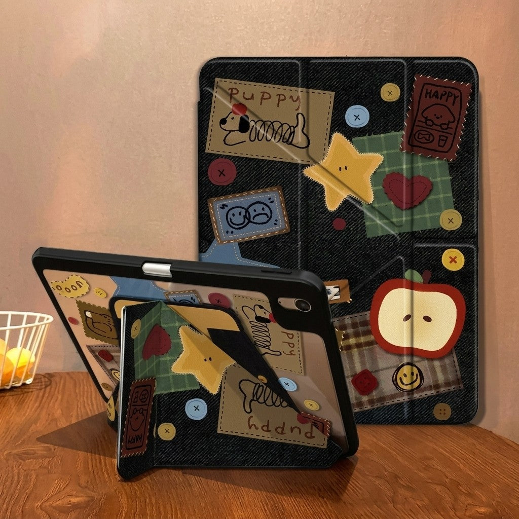 720° Rotating Acrylic Protective Case for iPad