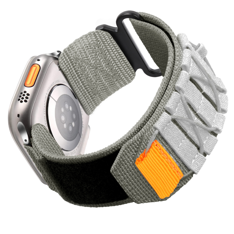 Mountaineering Nylon Canvas Velcro Band for Apple Watch