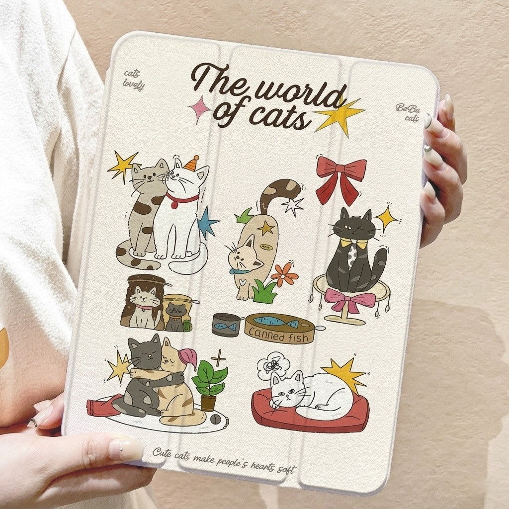 720° Rotating Acrylic Protective Case for iPad