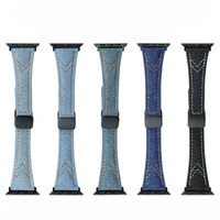 Apple Watch Magnetic Buckle Denim Band