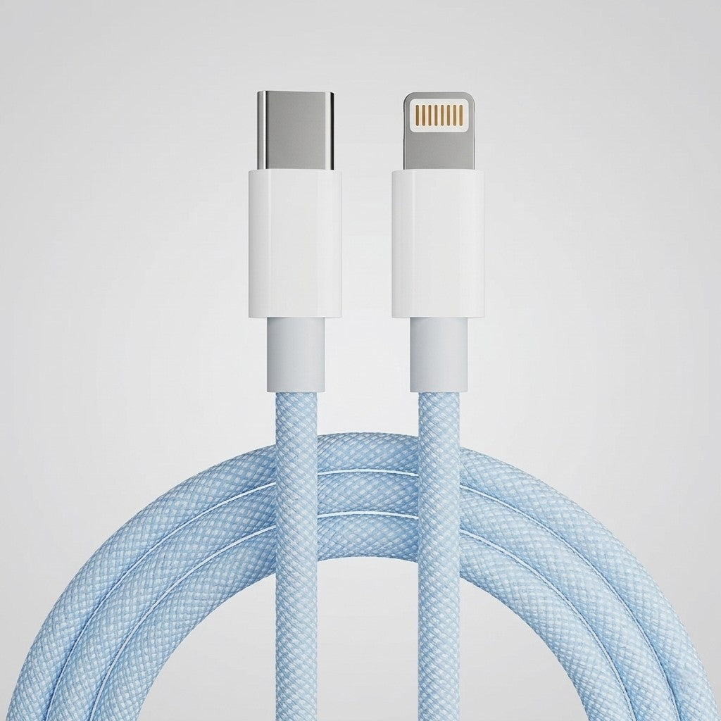 Weaving Cable C to Lightning