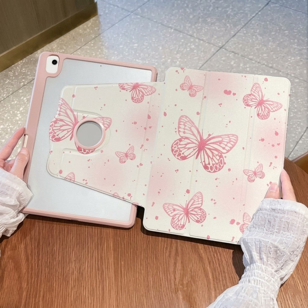 720° Rotating Acrylic Protective Case for iPad