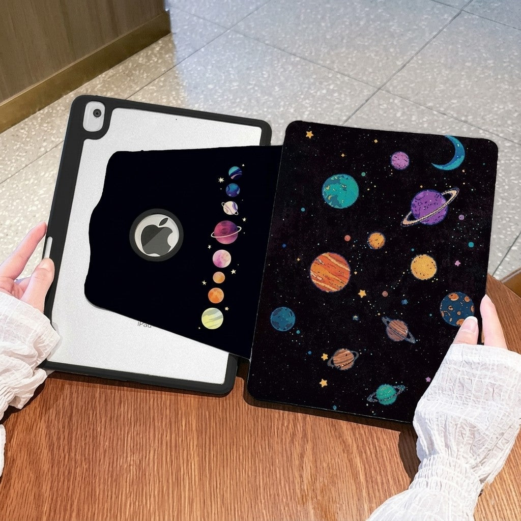 720° Rotating Acrylic Protective Case for iPad