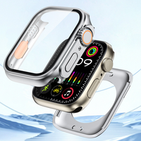 360 Full Cover Tempered Glass Protective Case for Apple Watch