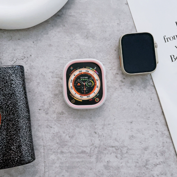 Dual Color Silicone Soft Protective Case for Apple Watch