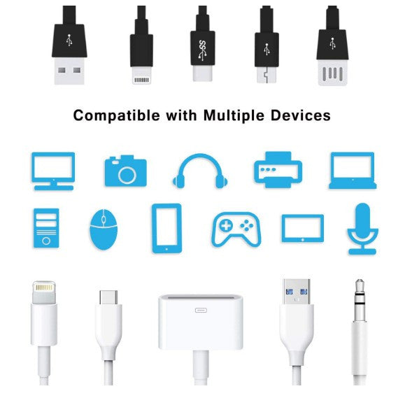 1.1m Cable Charger Protector Earphone USB Data Line Protector Spiral Cable Wrap Strain Relief Cord Sleeve 數據線保護套