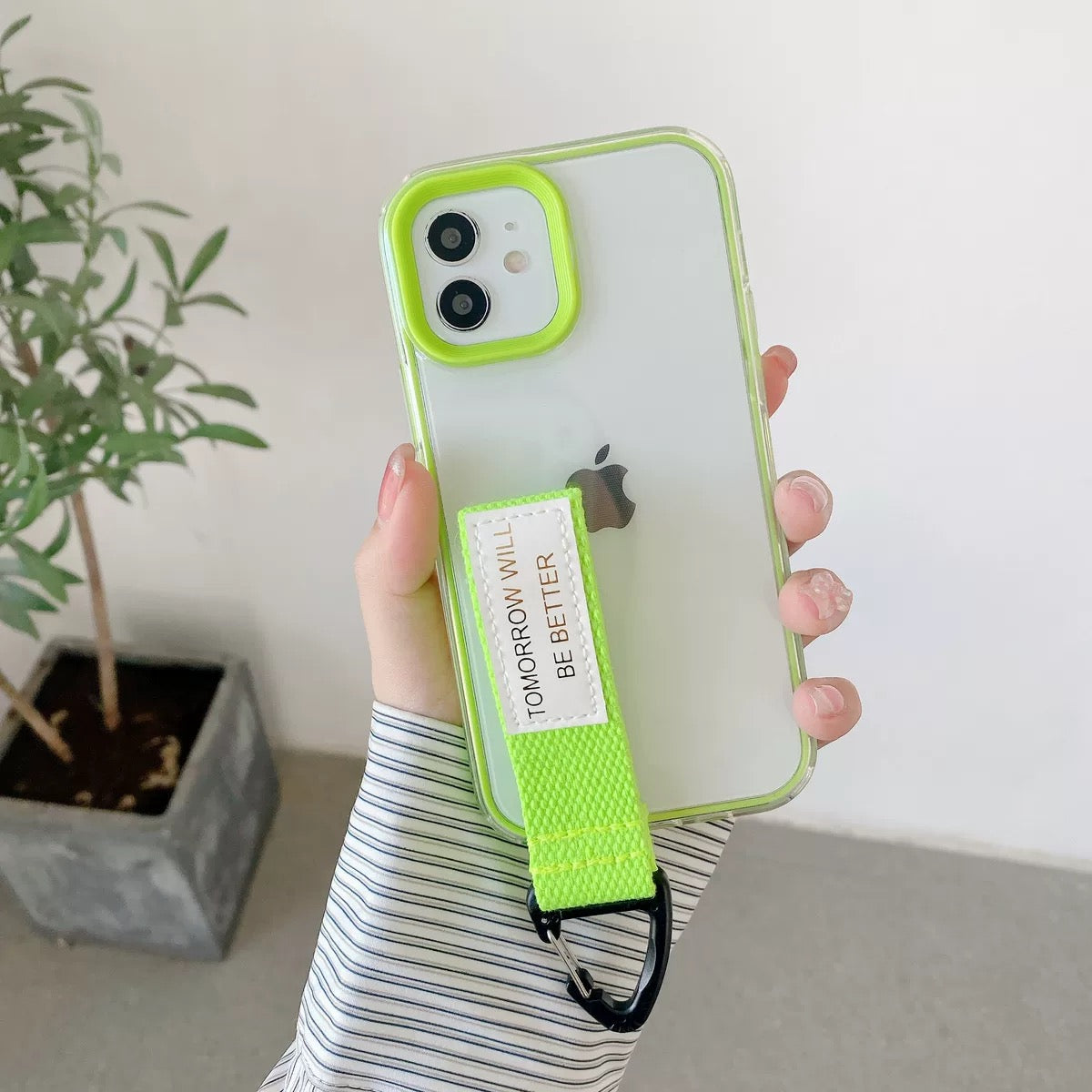 iPhone 3 in 1 Colorful Wristband Case