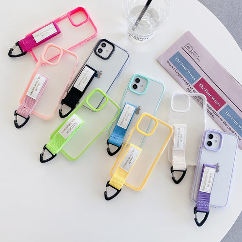 iPhone 3 in 1 Colorful Wristband Case