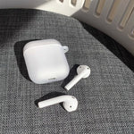 AirPods 1 Aipods 2 AirPods Pro 3 Slim Matte Black White Transparent Frosted Earphone Sleeve Cover Case Casing 保护套