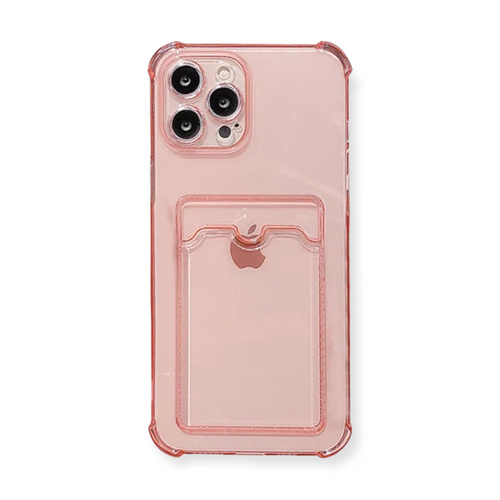 iPhone Transparent Card Holder Case