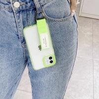 iPhone 3 in 1 Colorful Wristband Case